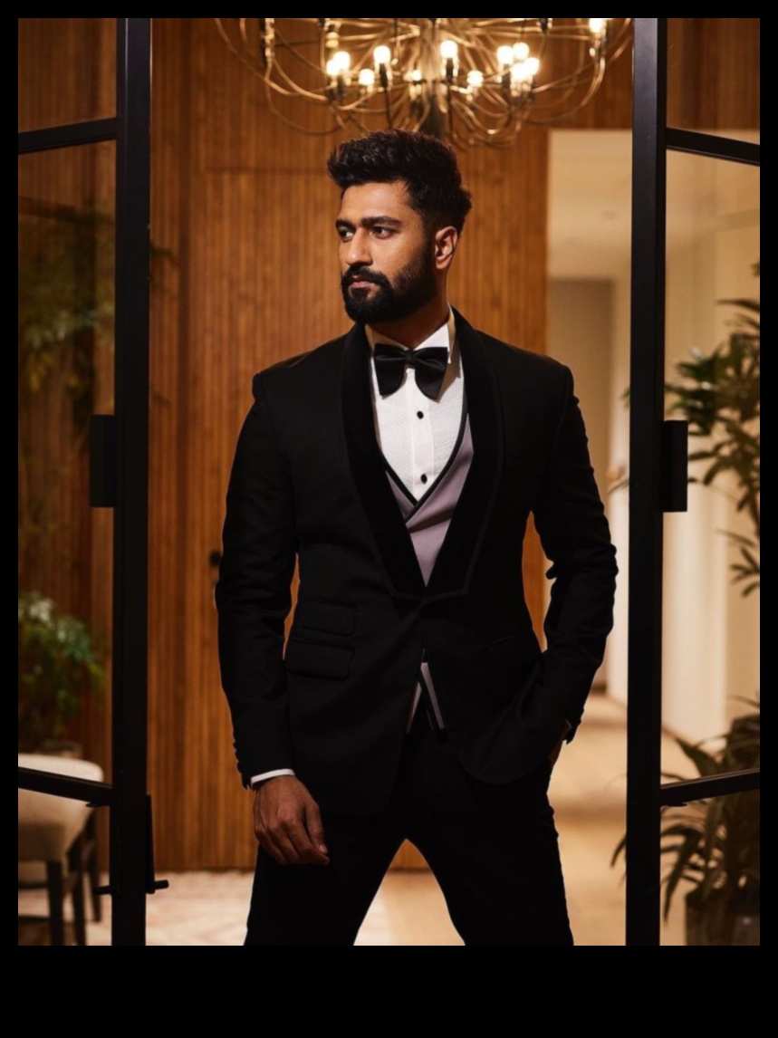 Groom's Charm: Modern Attire Revelry