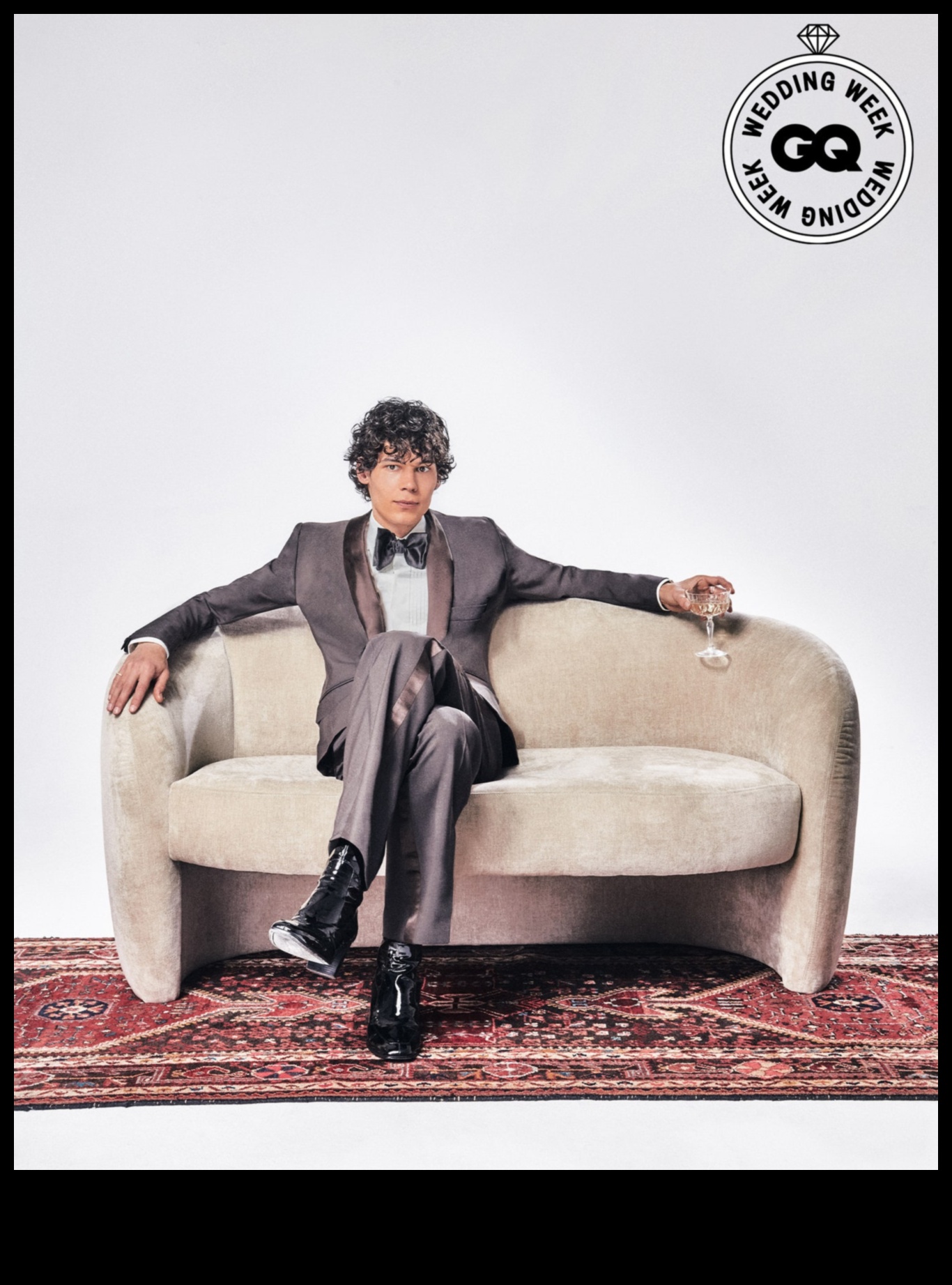 Groom's Charm: Modern Attire Revelry