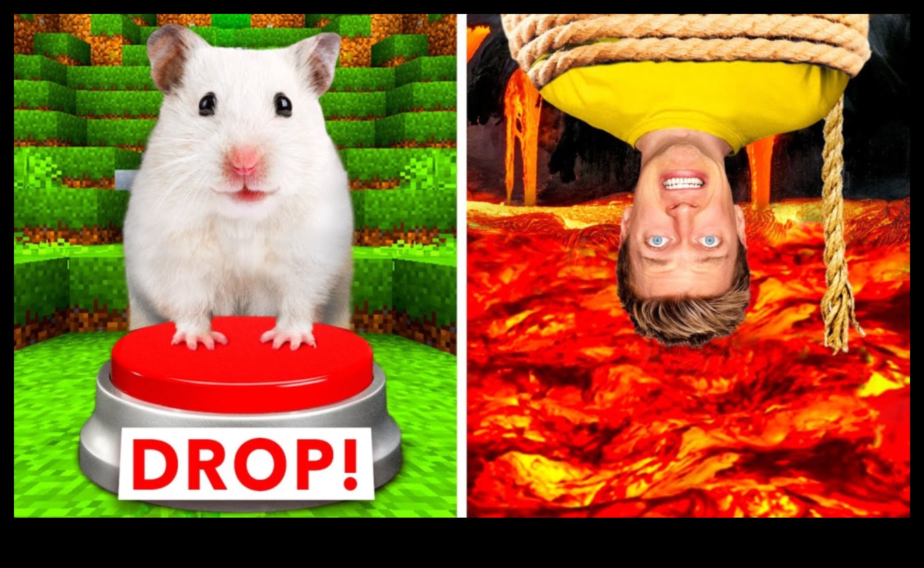 Hammie's Hide-and-Seek Extravaganza: Interactive Games for Hamsters