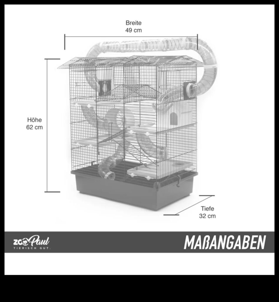 Hamster Dens The Art of Setting Up Multi-Level Cage Systems 1