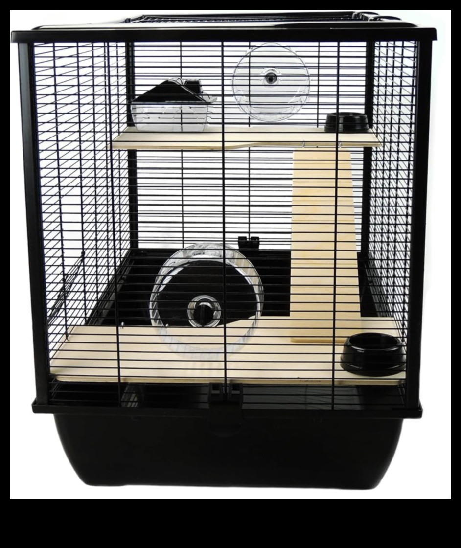 Hamster Dens: The Art of Setting Up Multi-Level Cage Systems