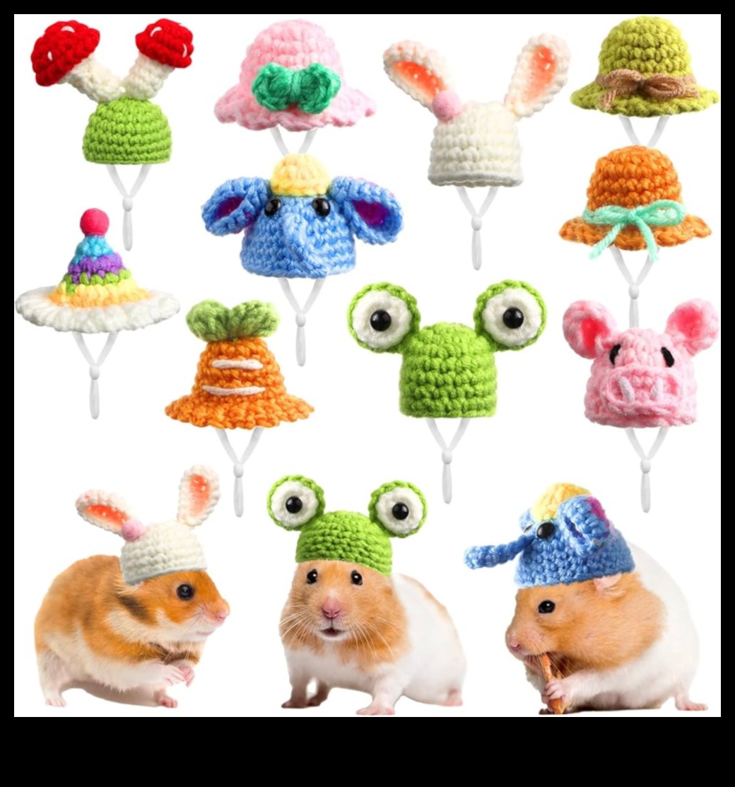 Hamster Highlights Continued: Building a Glamorous Wardrobe for Small Rodents