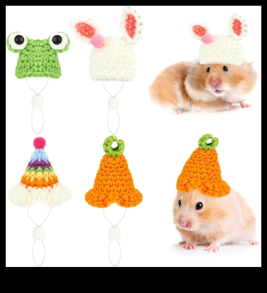 Hamster Highlights Continued: Building a Glamorous Wardrobe for Small Rodents