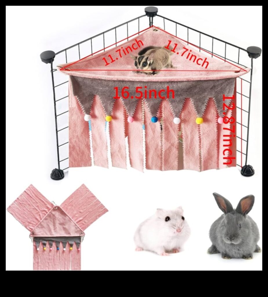 Hamster Homes Continued Integrating Hammocks and Cozy Corners 1