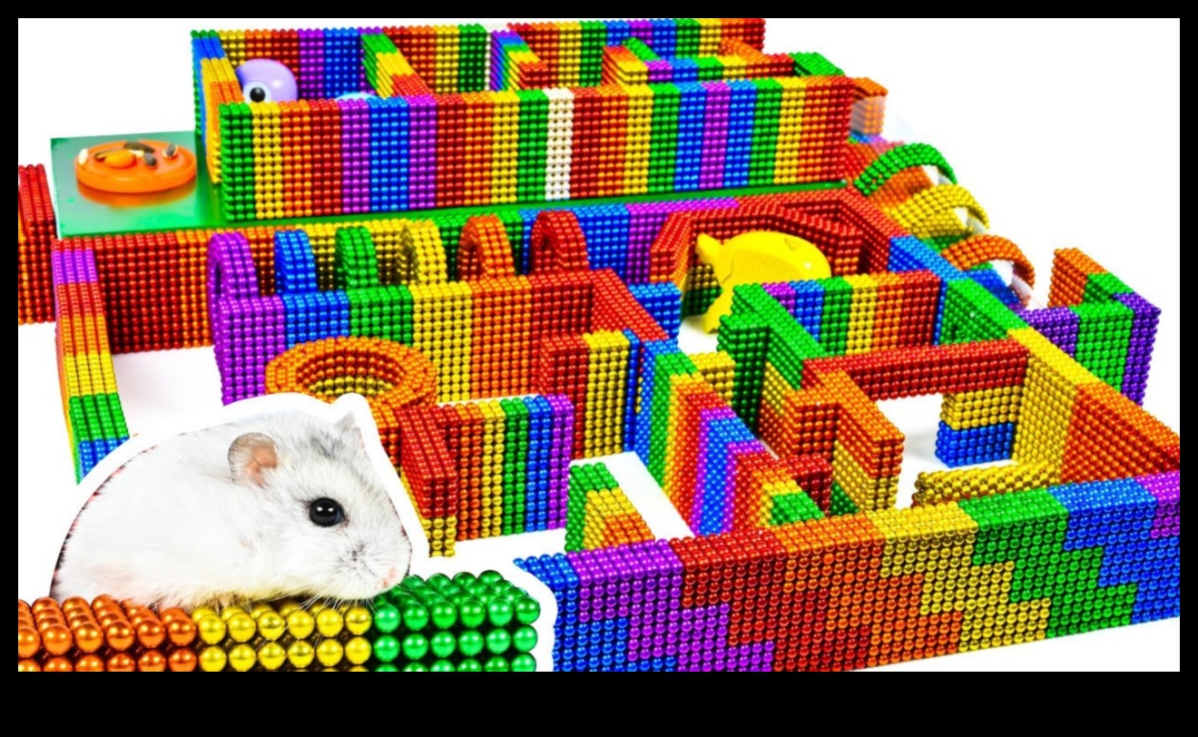 Hamster Maze Mania: Constructing a Mini Labyrinth for Fun
