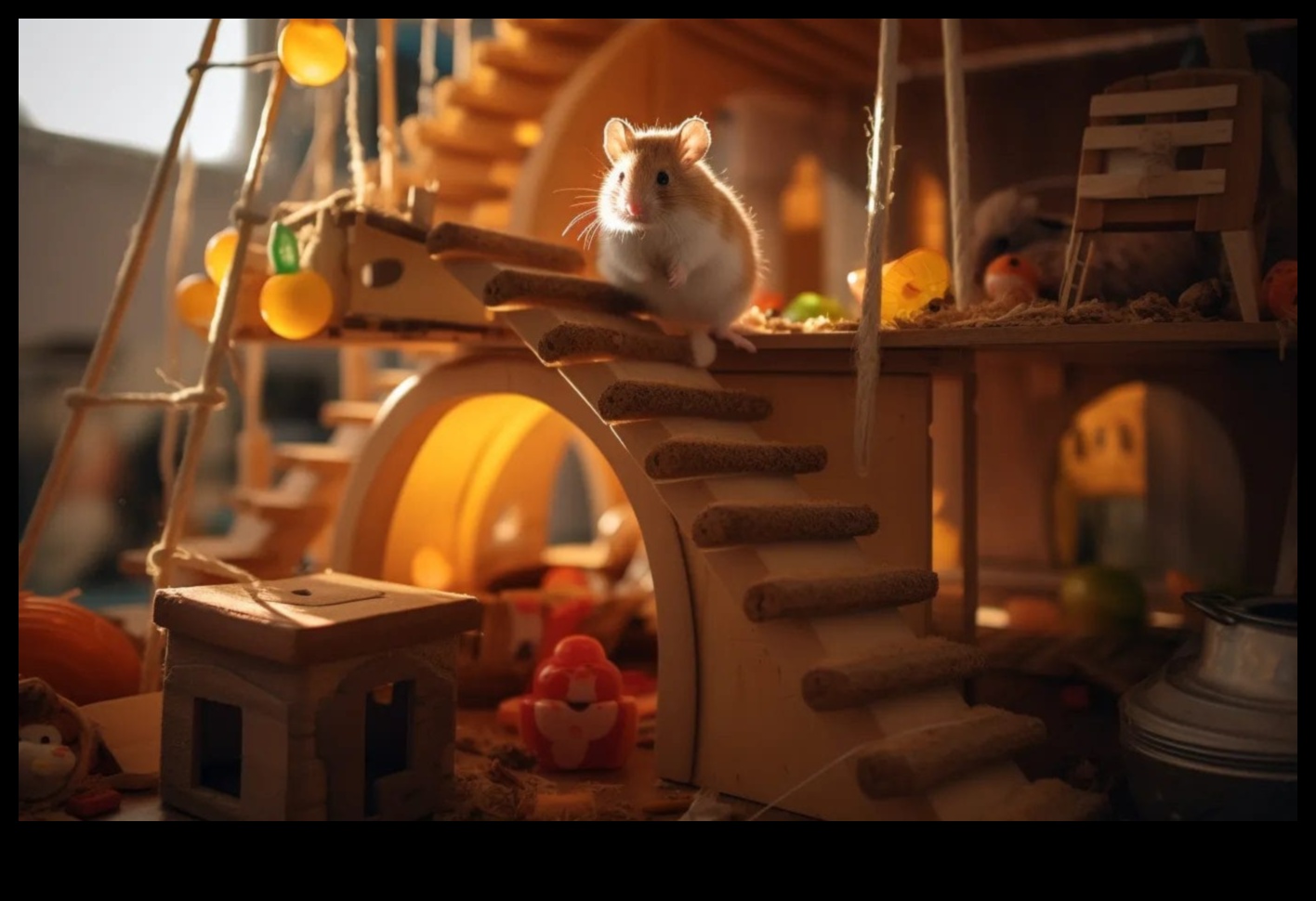 Hamster Playtime Continued: Setting Up Engaging Obstacle Courses