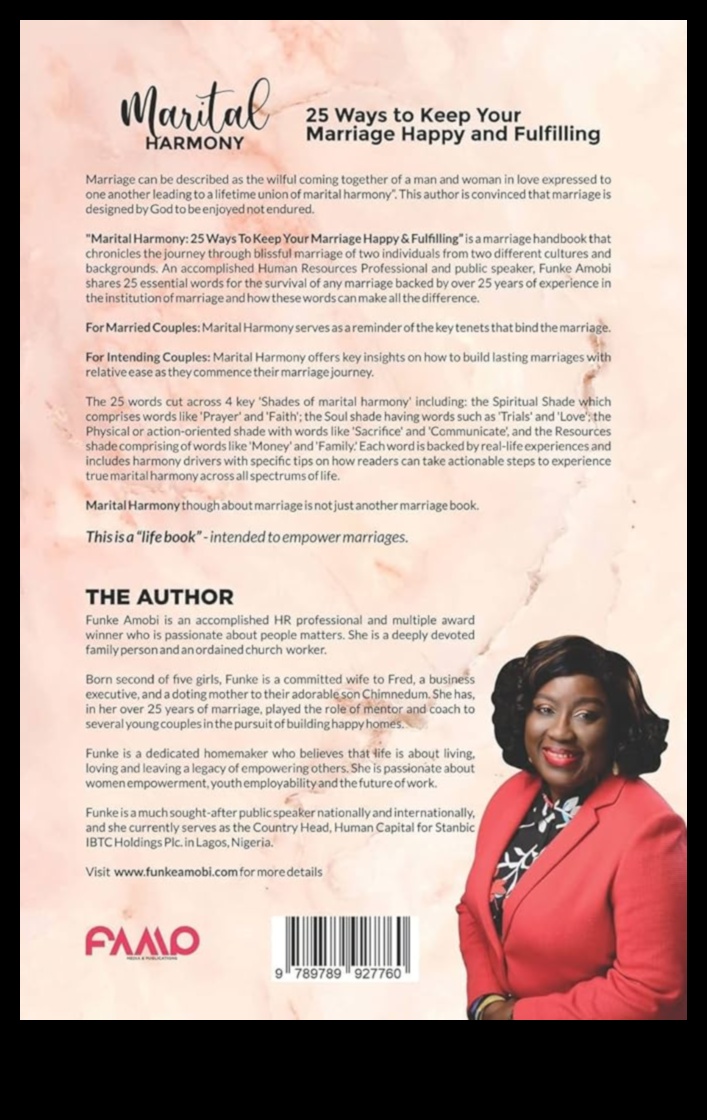 Holistic Harmony: Building a Healthy and Fulfilling Marriage for Lifelong Happiness