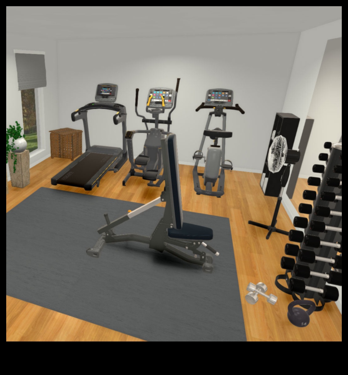 Home Gym Harmony: Curating the Perfect Mix of Exercise Equipment