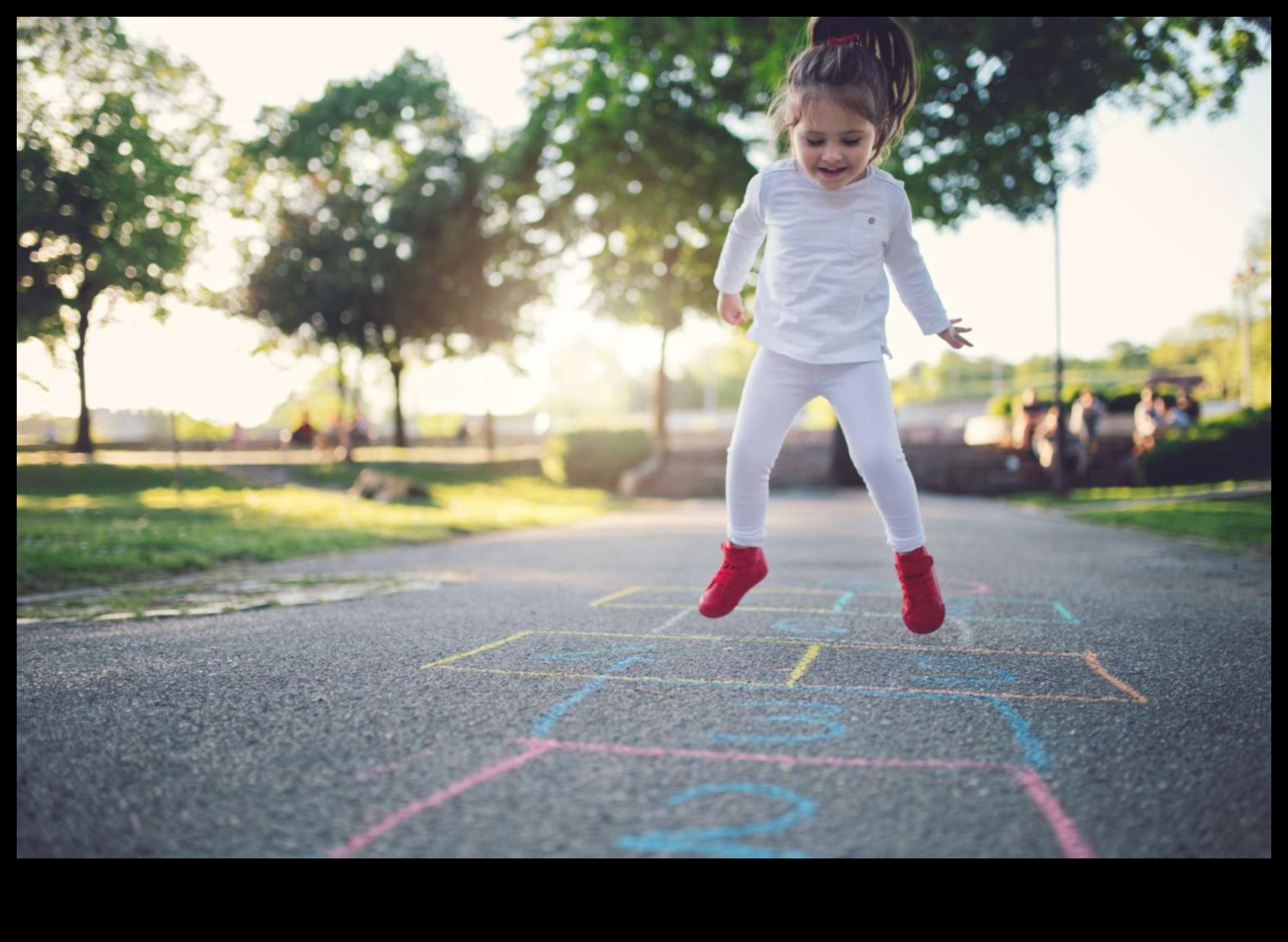 Hopscotch Harmony: Blending Classic Play with Fitness for Kids