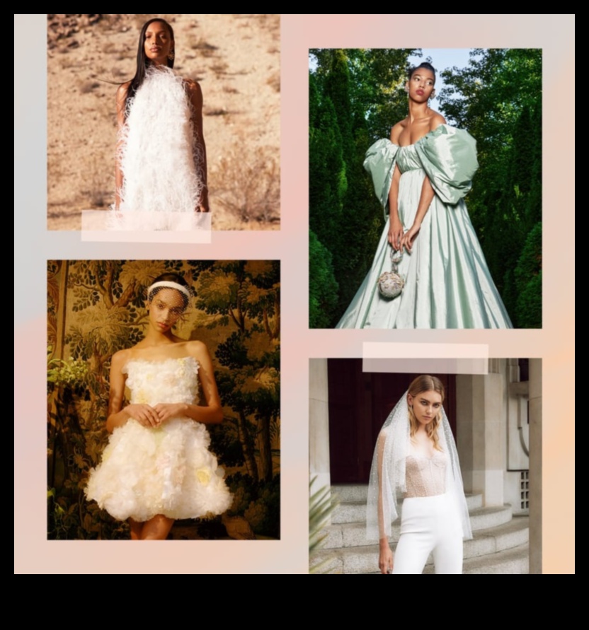 I Do in Vogue: Trendsetting Bridal Gown Trends