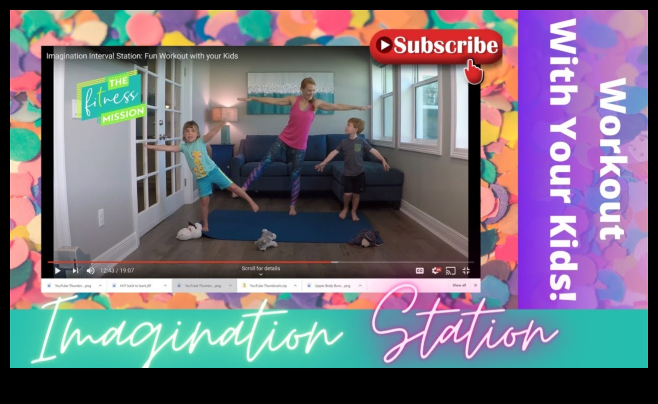 Imagination Station: Kids' Workouts Infused with Creativity