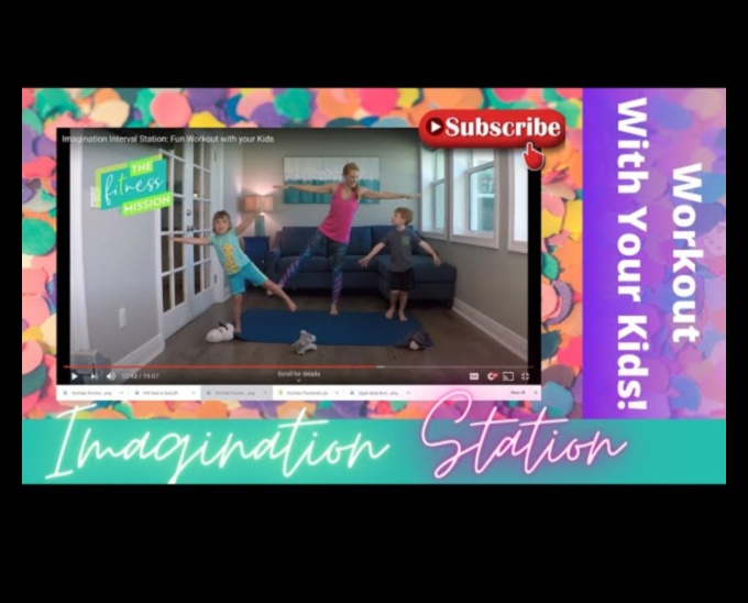 Imagination Station: Kids' Workouts Infused with Creativity