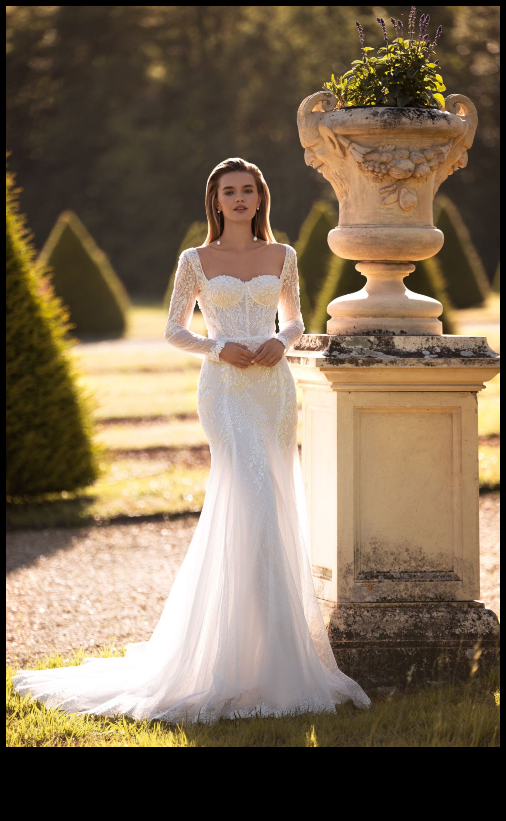 Ivory Dreams: Bridal Attire Delight