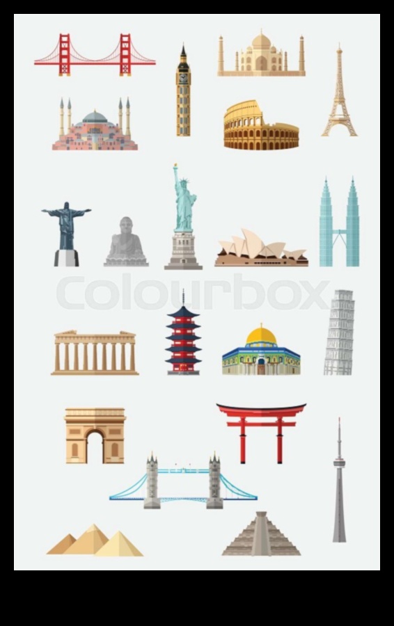 Landmark Medley A Symphony of Global Icons Celebrates the World's Most Iconic Landmarks 1