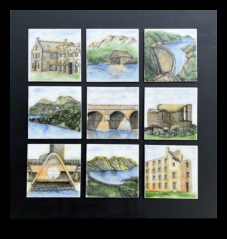 Landmark Tapestry: Weaving a World of Architectural Beauty