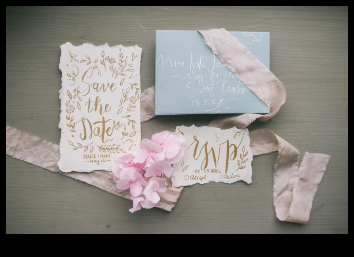 Love on Paper: Crafting Wedding Invitations