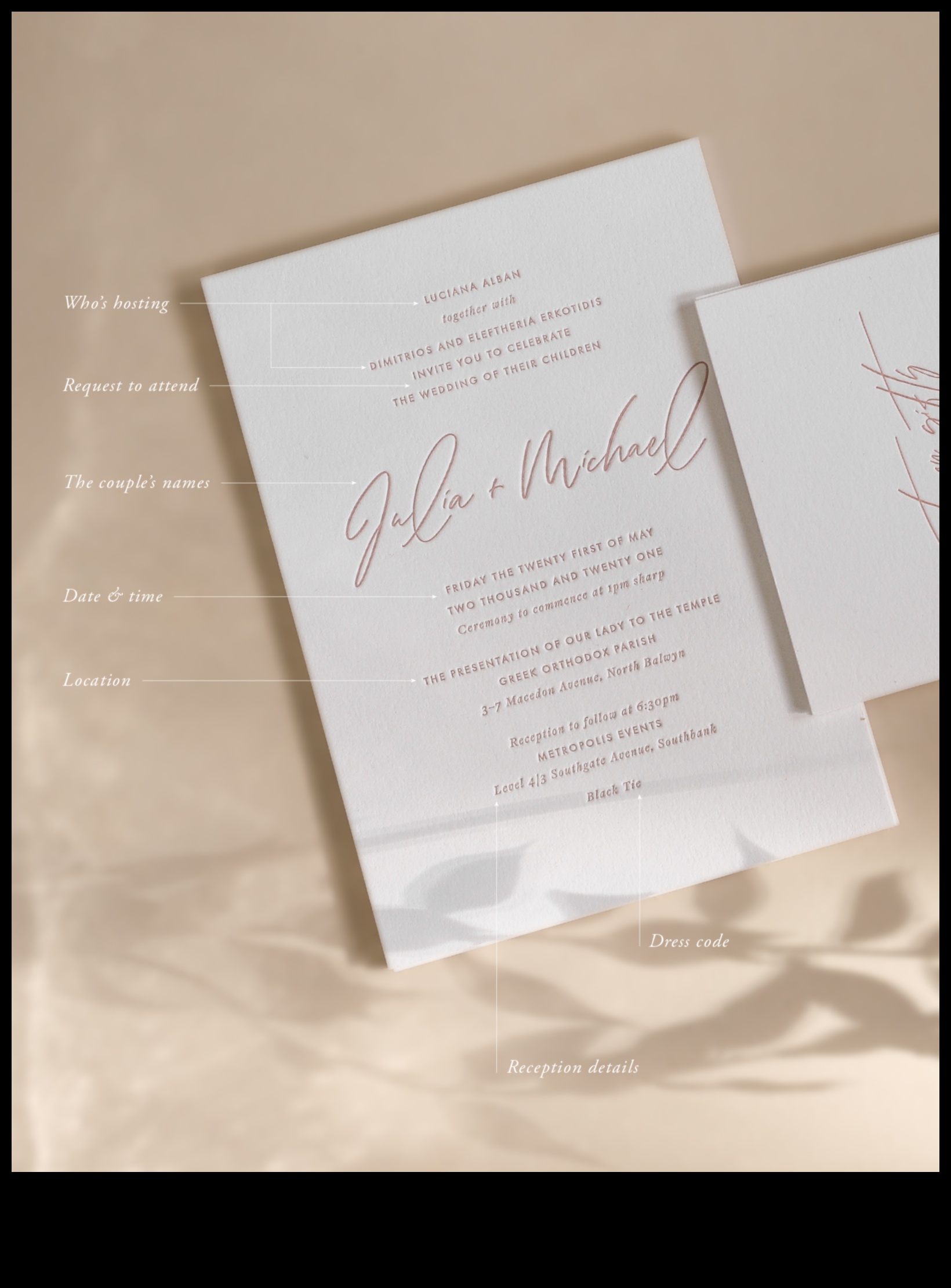 Love on Paper: Crafting Wedding Invitations