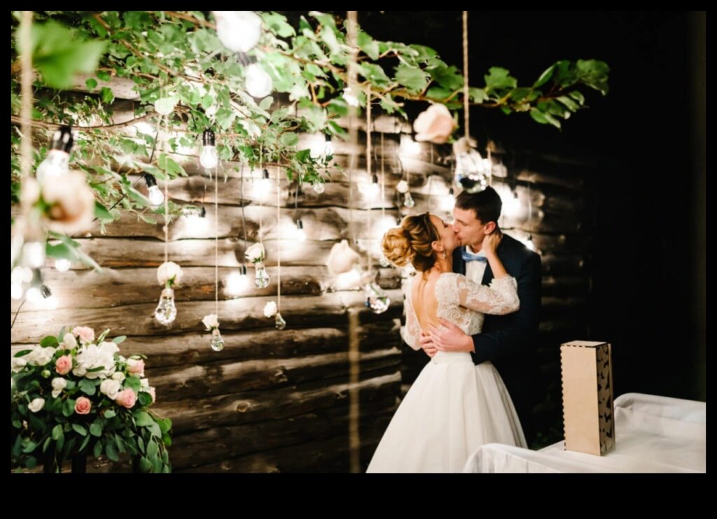 Love's Illumination Your Unforgettable Wedding Ceremony in the Great Outdoors 1