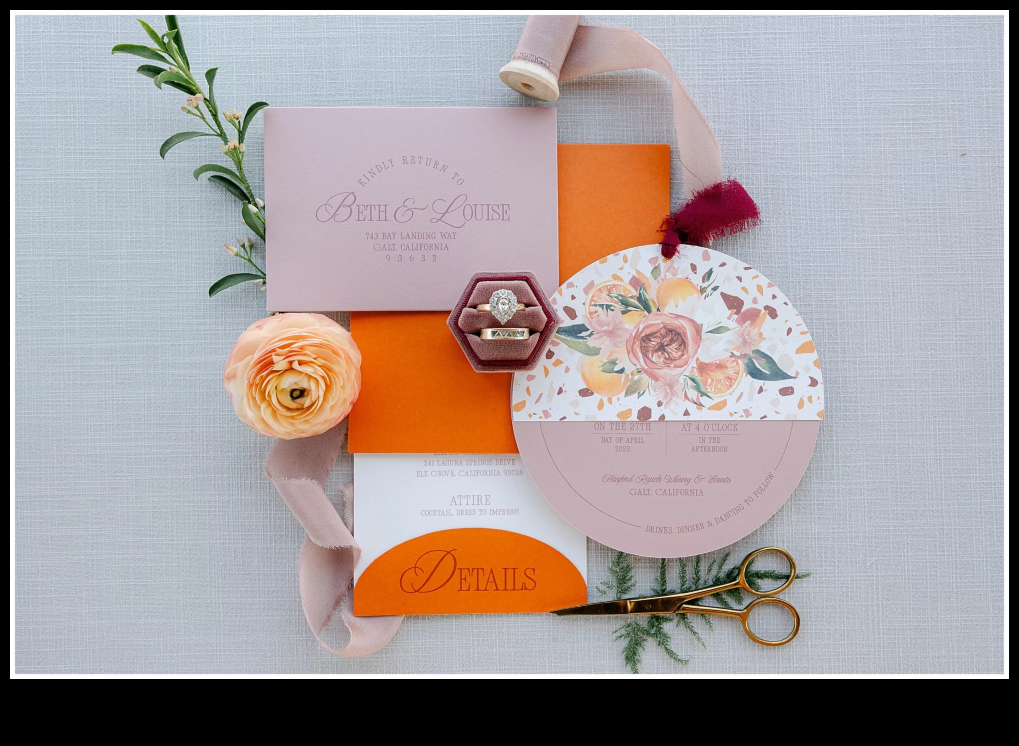 Love's Prelude: Personalized Wedding Invitations