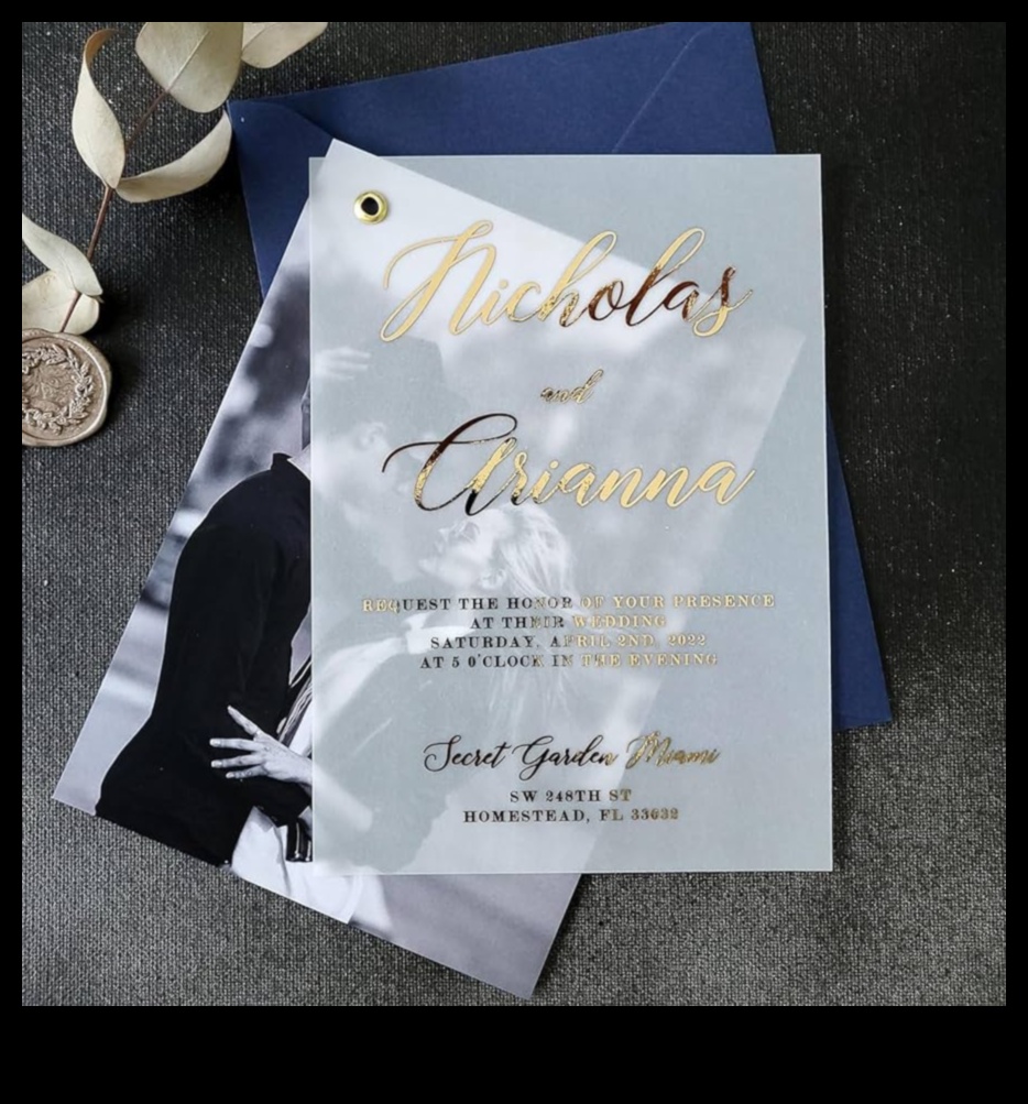 Love's Prelude: Personalized Wedding Invitations