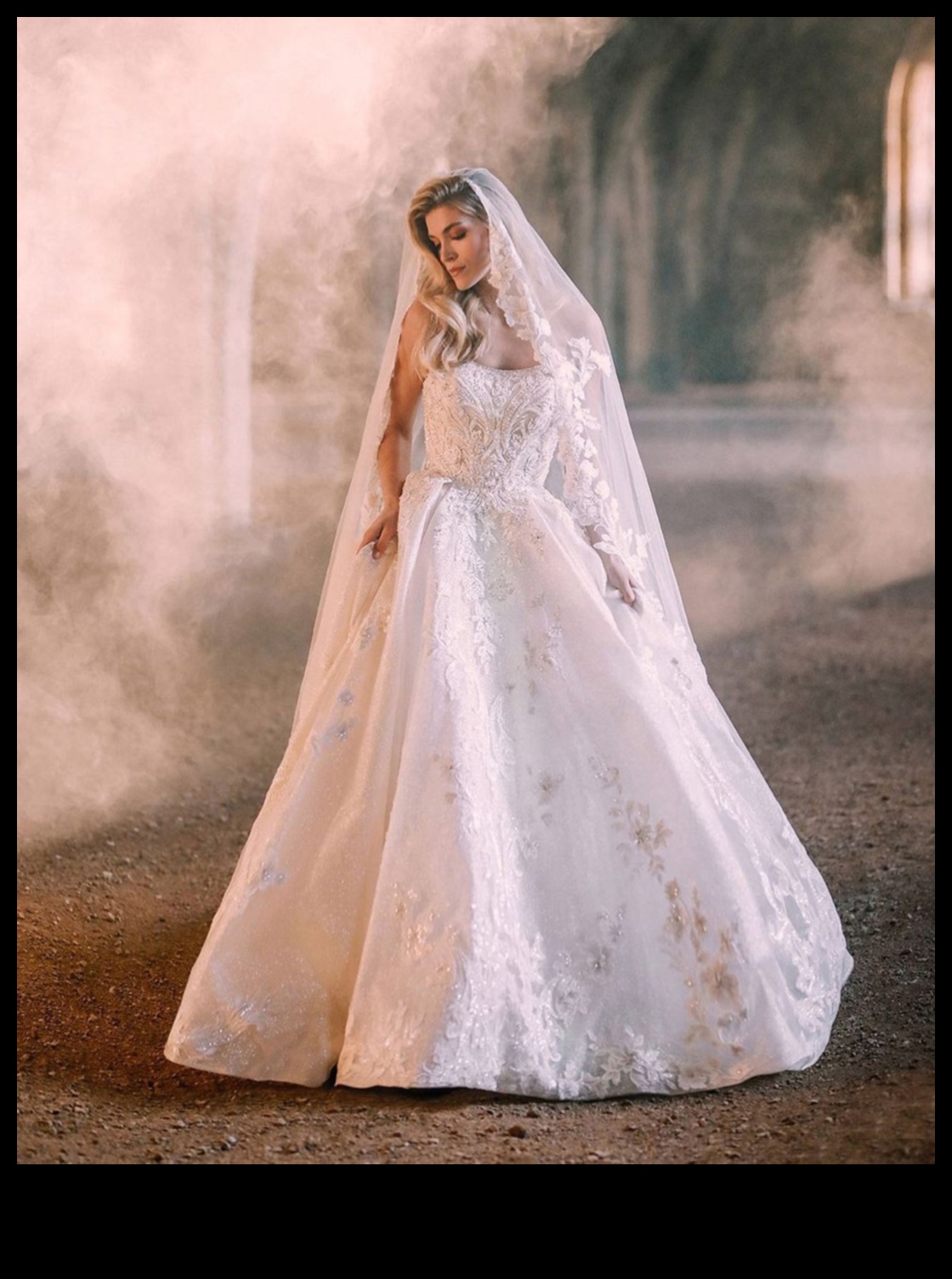 Majestic Allure: Princess-Inspired Wedding Ensembles