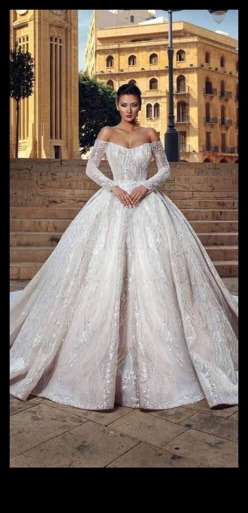 Majestic Elegance The Perfect Princess Wedding Gown for Your Royal Day 1
