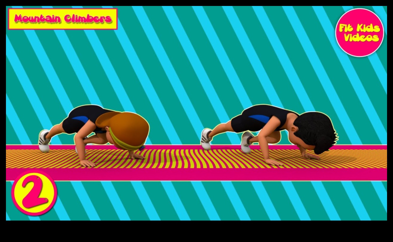 Mini-Mountain Climbers: Scaling Fitness Peaks with Kids' Workouts