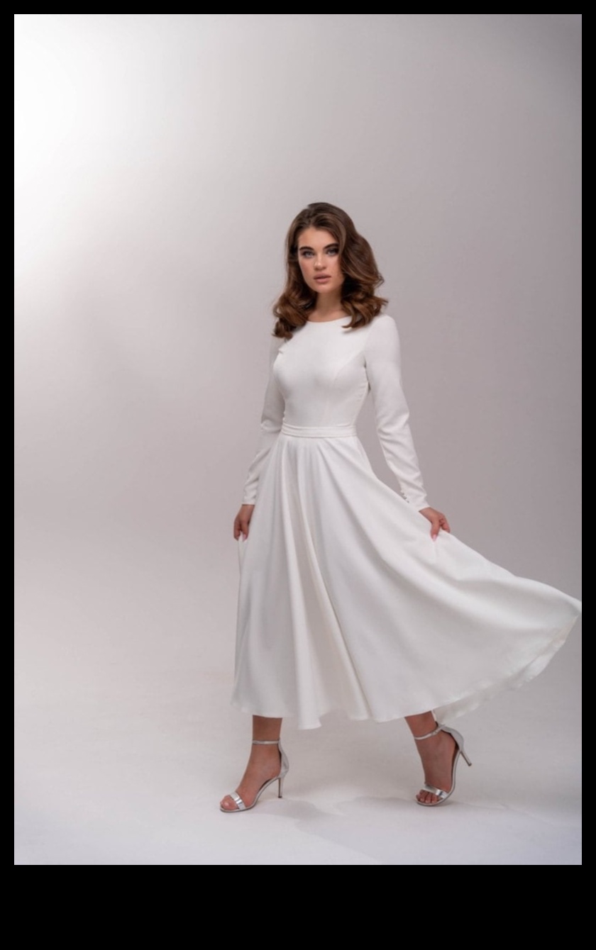 Minimalist Magic: Modern Wedding Dress Marvels