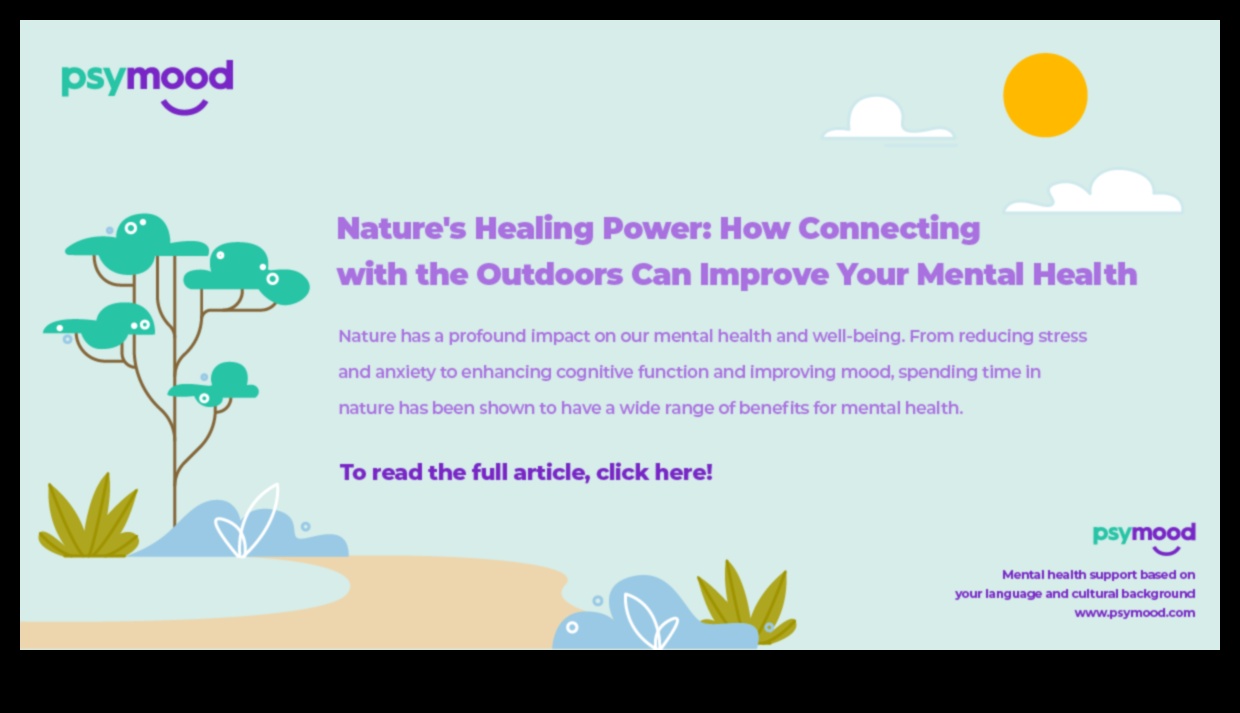 Nature's Healing Touch: Outdoor Exercise and Its Positive Mental Health Effects