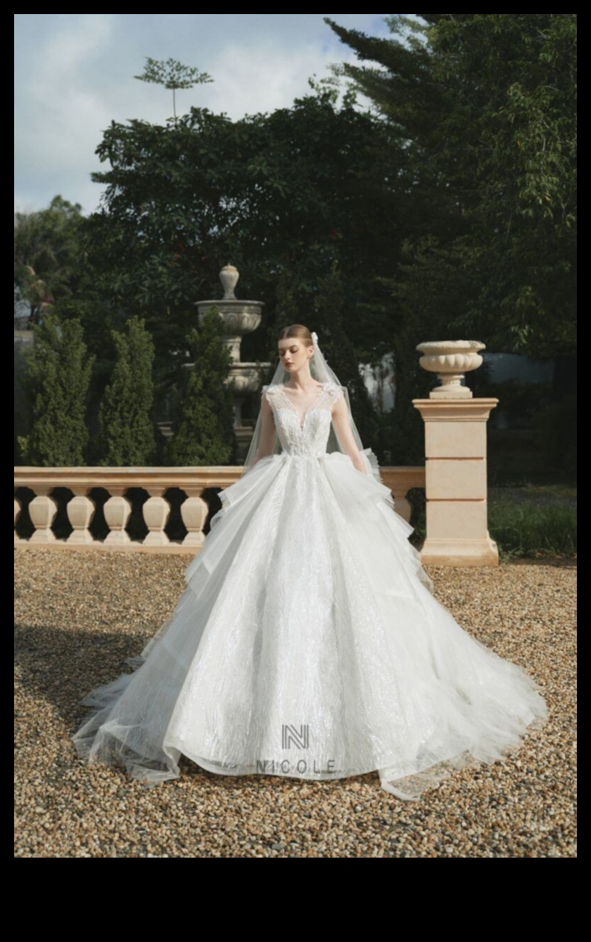 Noble Elegance: Princess-Inspired Bridal Couture