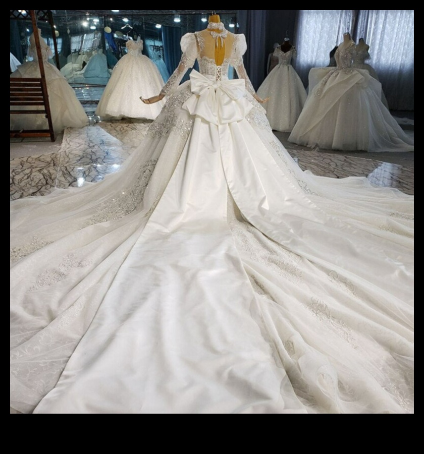 Noble Elegance: Princess-Inspired Bridal Couture
