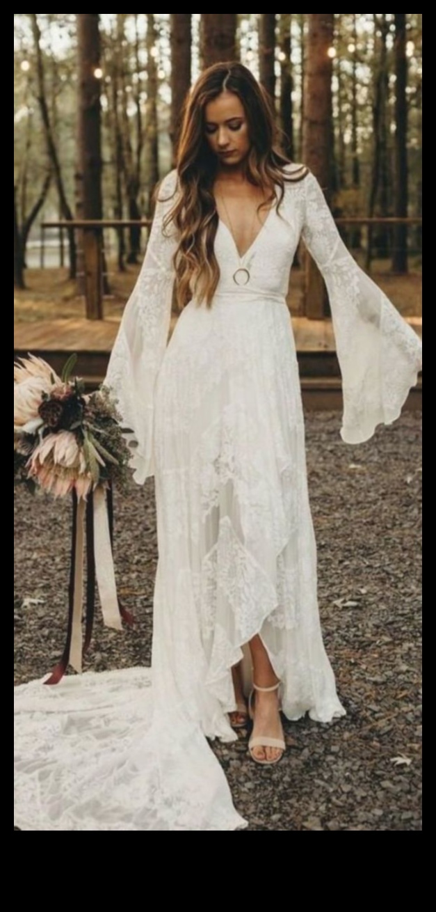 Nomadic Nuances: Effortless Bohemian Bridal Bliss