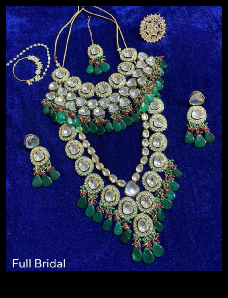 Opulent Ornaments Bridal Jewelry Radiance - A Luxurious Look for Your Special Day 1