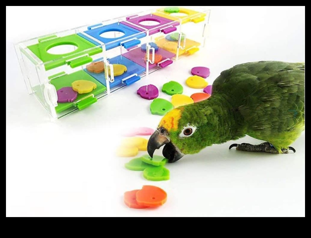 Parrot Puzzle Paradise Brain Games for Smart and Social Birds 4 Parrot Puzzle Paradise: Brain Games for Smart and Social Birds