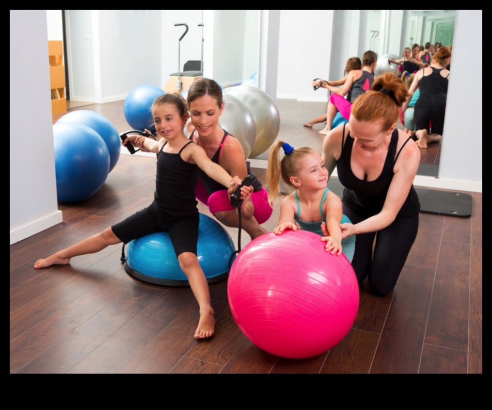 Play Pretend Pilates: Strengthening with Kids' Exercise Play