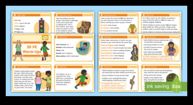 Quick and Quirky: Unconventional Warm-Up Exercises for a Playful Approach