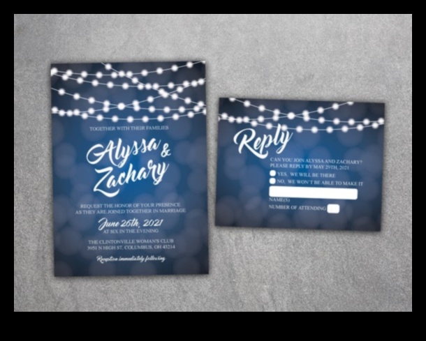 Radiant RSVPs: Your Dream Wedding Invites