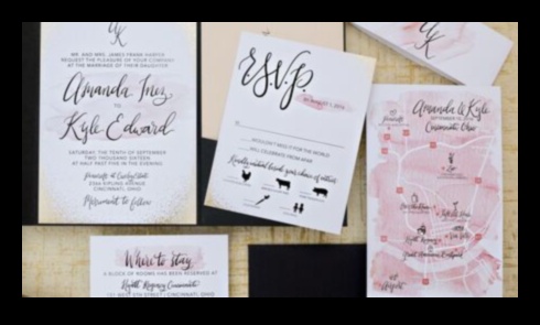 Radiant Reveals: Crafted Wedding Invitations