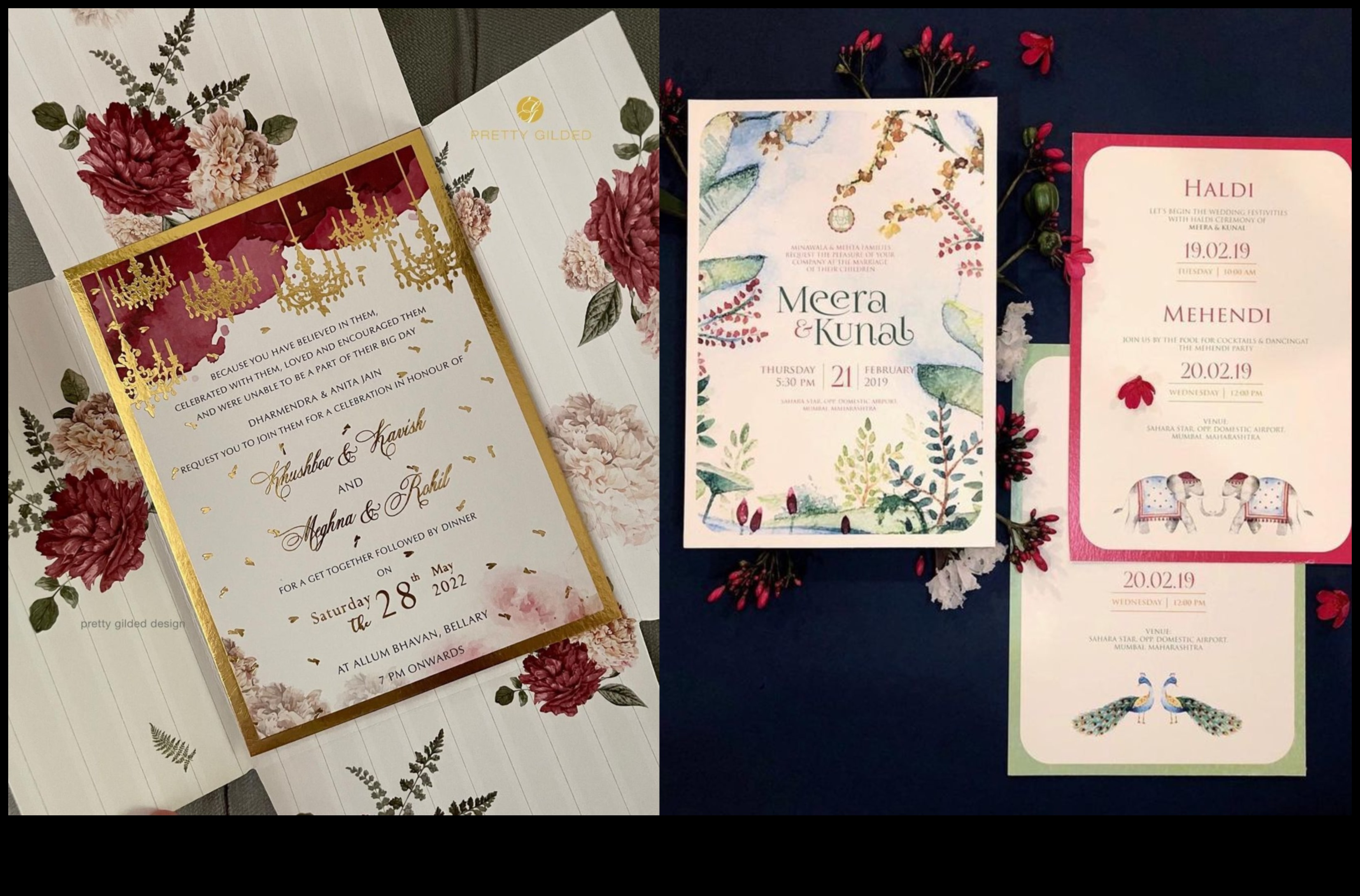 Radiant Reveals: Personalized Wedding Invites