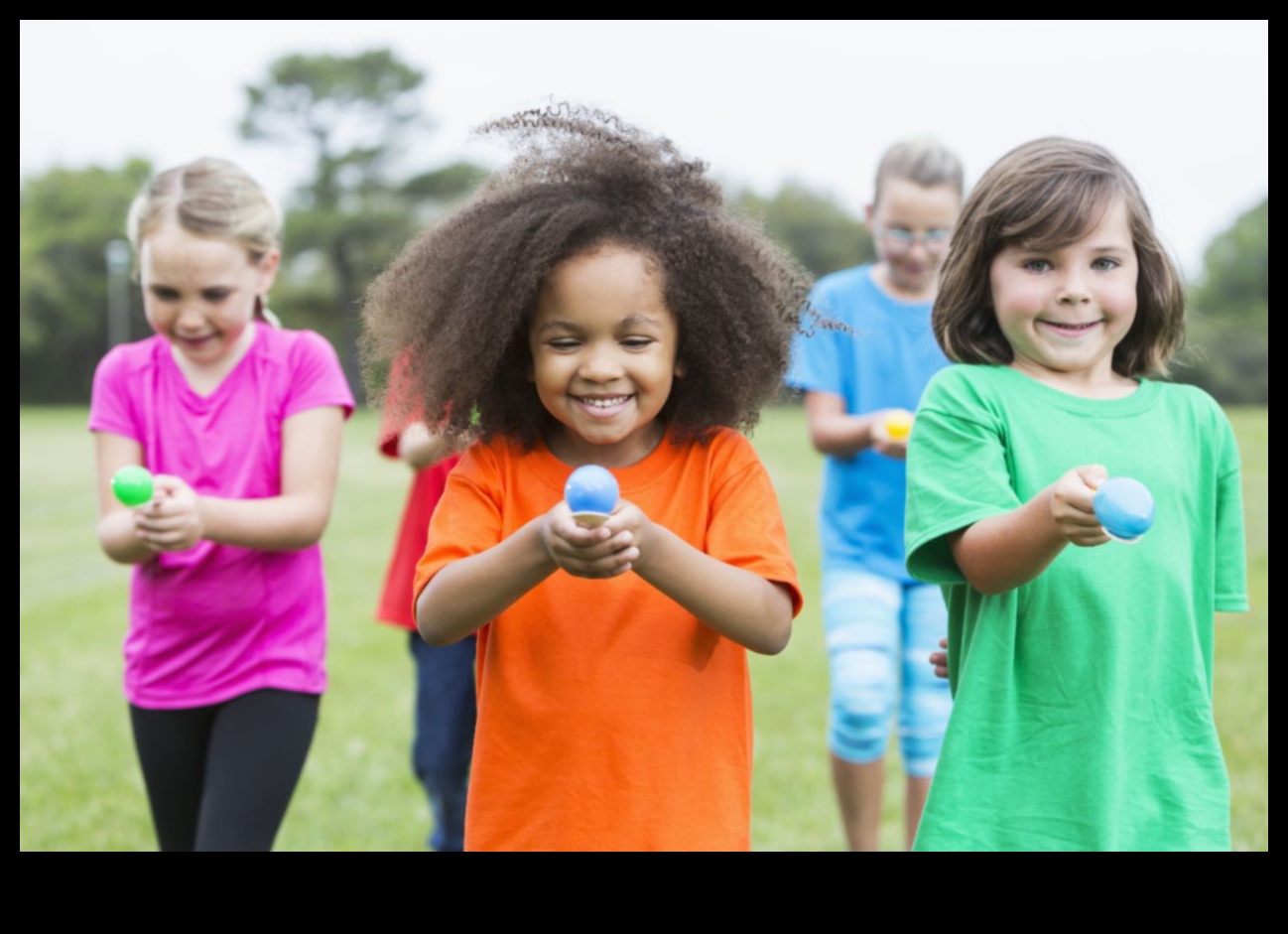 Rainbow Relay Race: Colorful and Energetic Kids' Exercise Fun