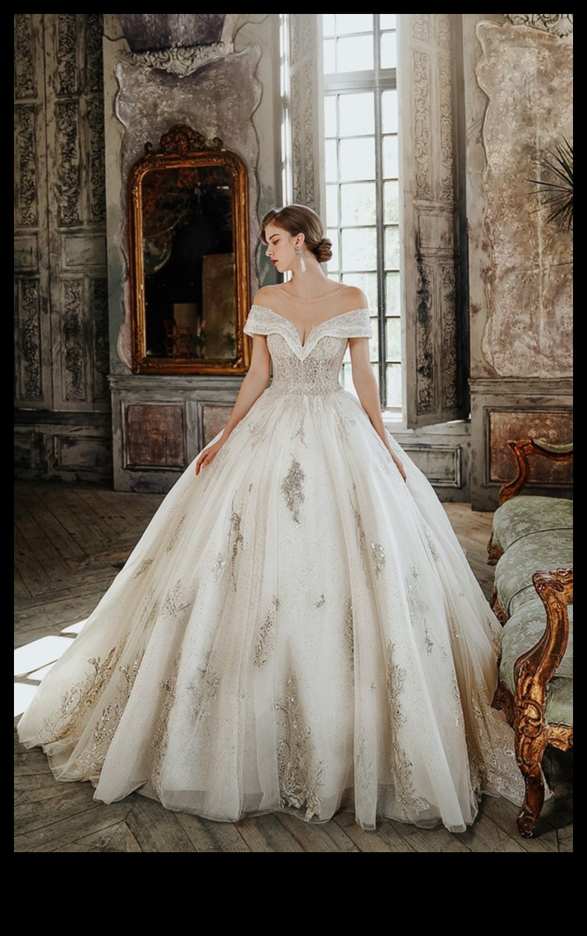 Regal Reverie: Princess Wedding Dress Perfection