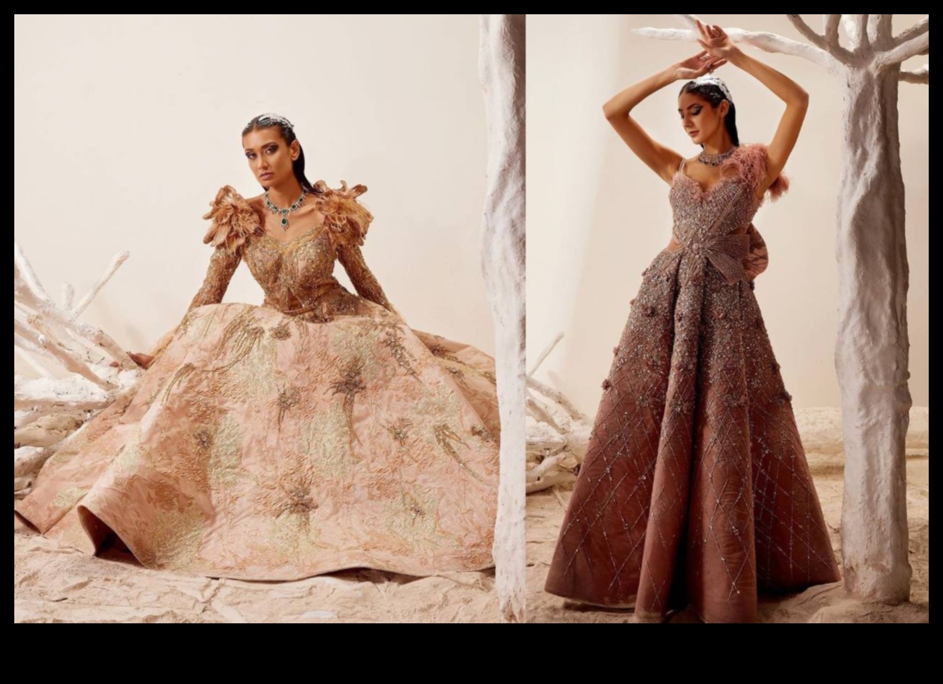 Runway Radiance: Urban Glam in Modern Bridal Dresses