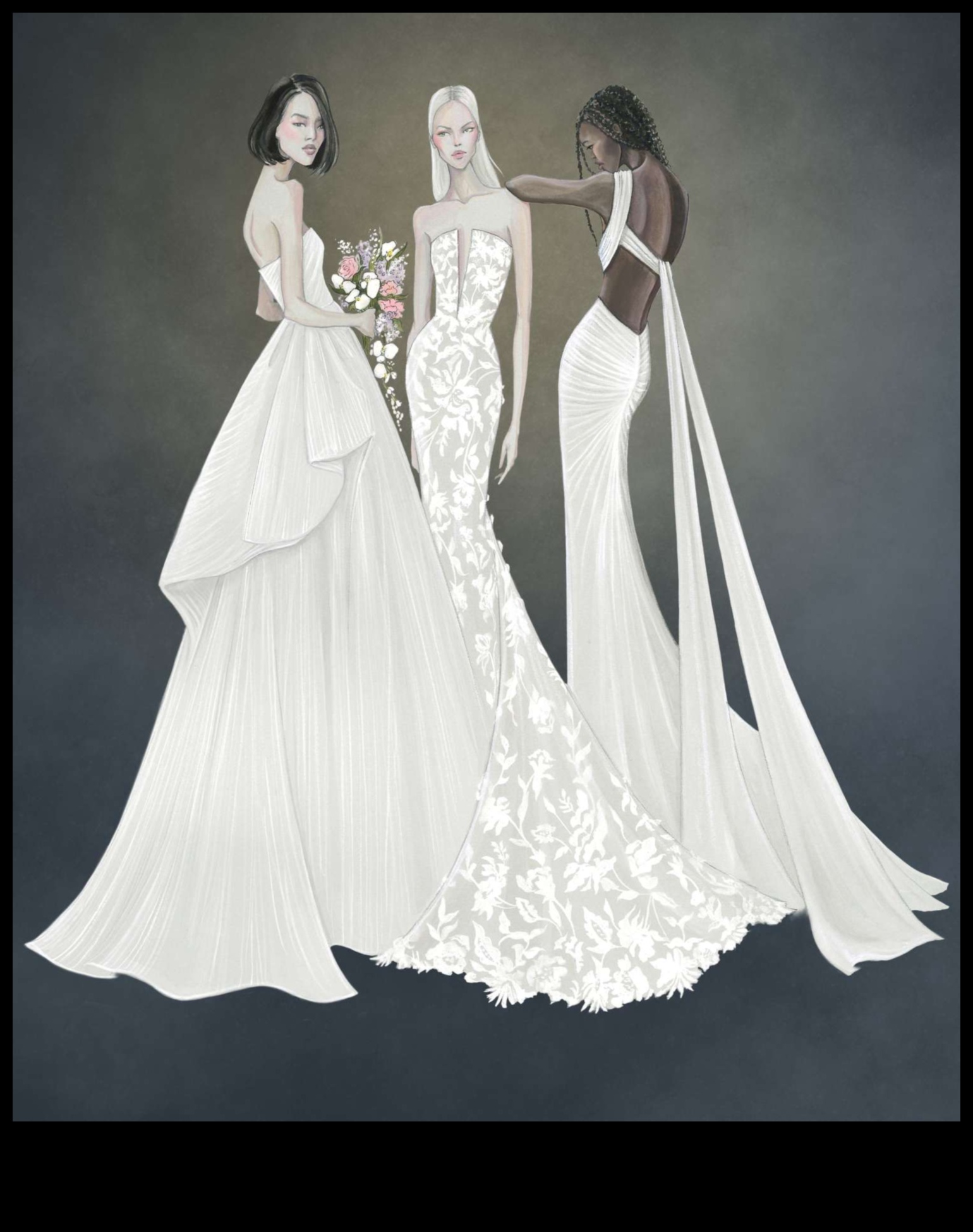 Runway Radiance: Modern Bridal Gowns Unveiled