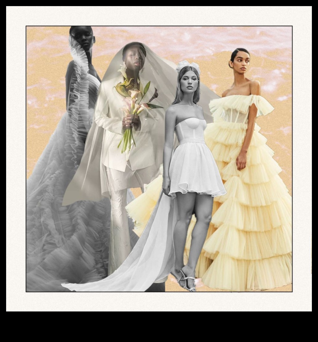 Runway Romance Explore the Latest Trends in Wedding Style 4 Runway Romance: Discover Trending Wedding Styles