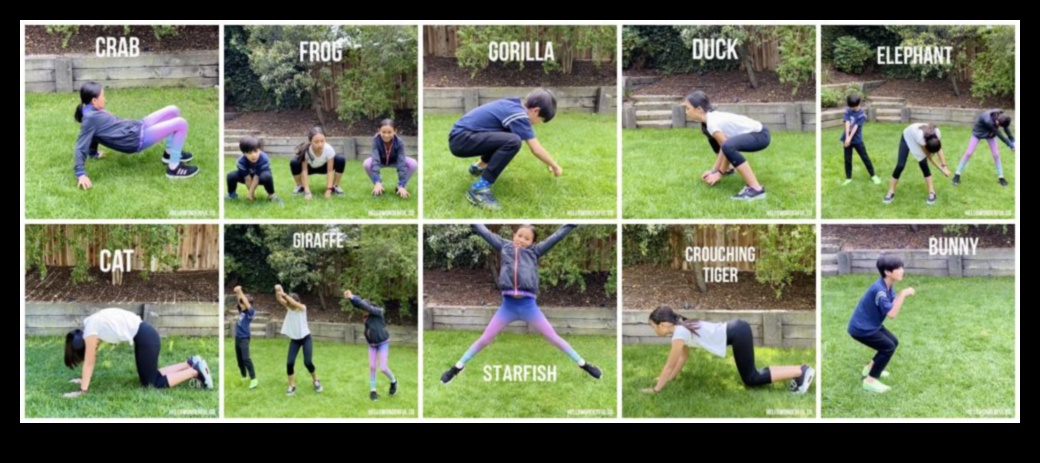 Safari Stretch Safari: Animal-Inspired Kids' Workouts