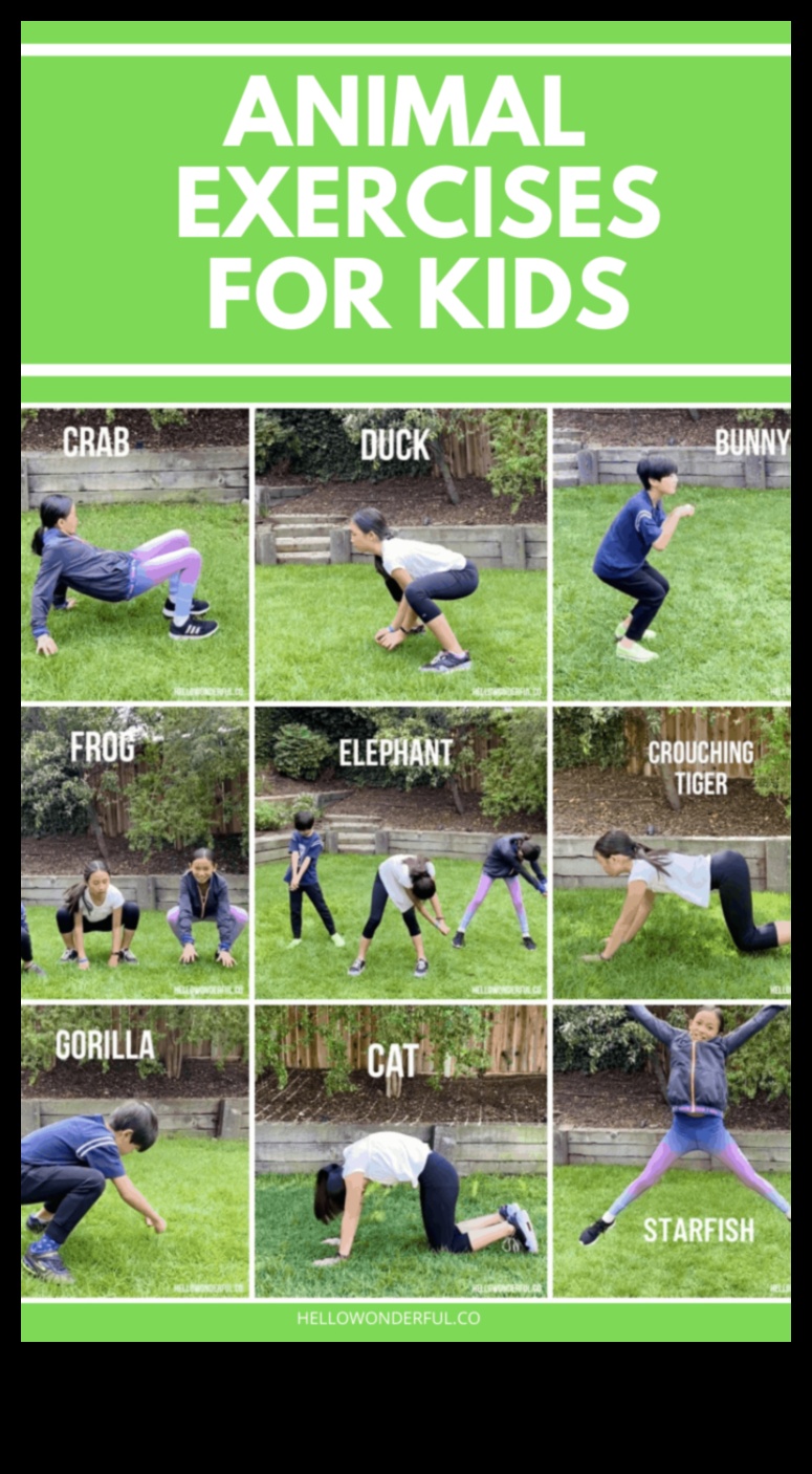 Safari Stretch Safari: Animal-Inspired Kids' Workouts