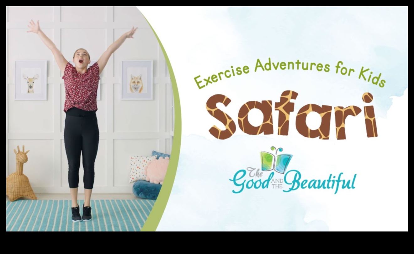 Safari Stretch Safari: Animal-Inspired Kids' Workouts