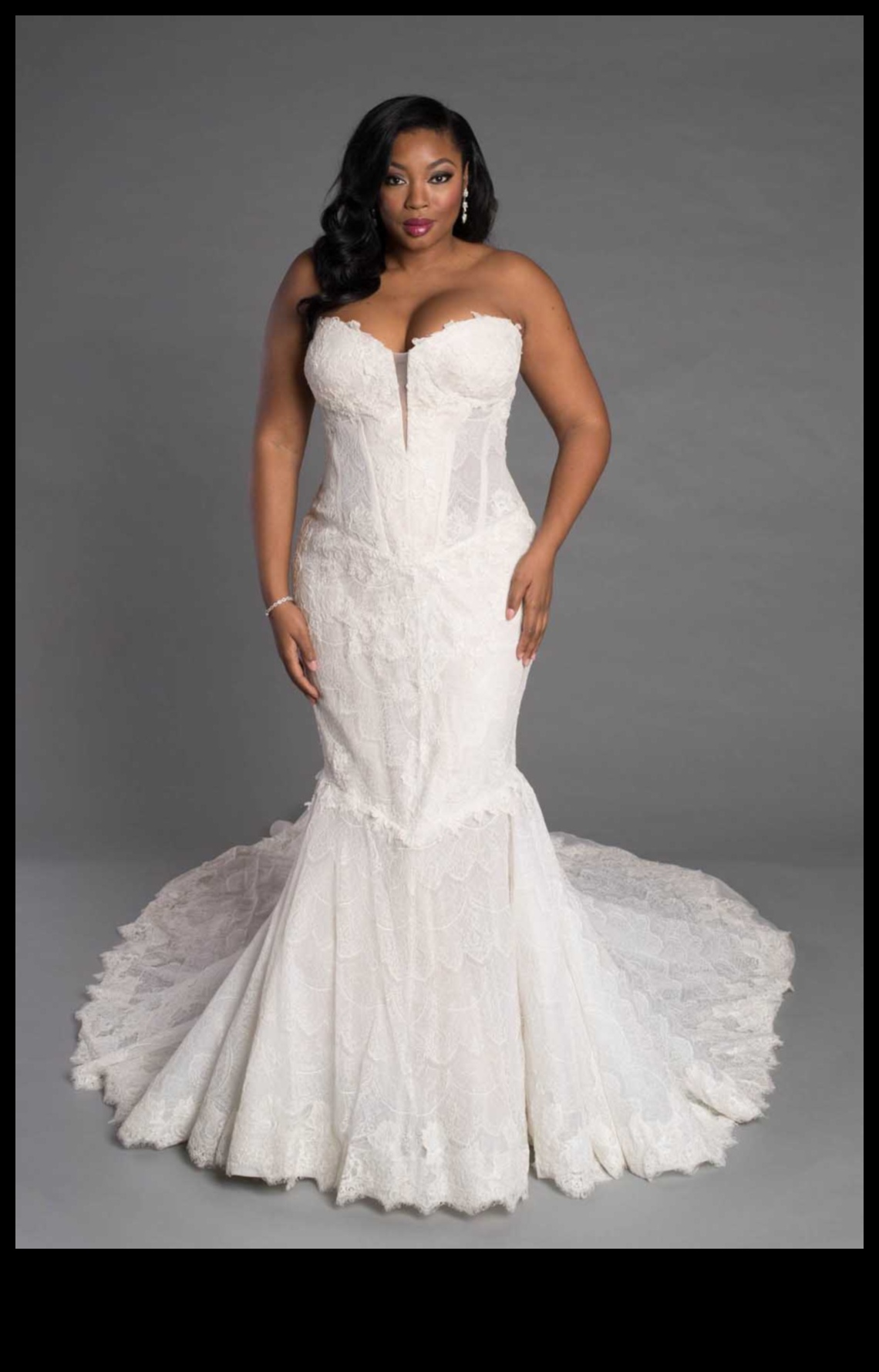 Sculpted for Curves Plus-Size Bridal Couture Marvels That Will Make You Feel Like a Queen 5 Sculpted for Curves: Plus-Size Bridal Couture Marvels