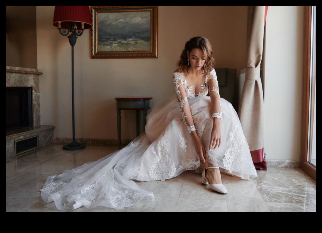 Sculpted in Time: Timeless Wedding Dress Marvels