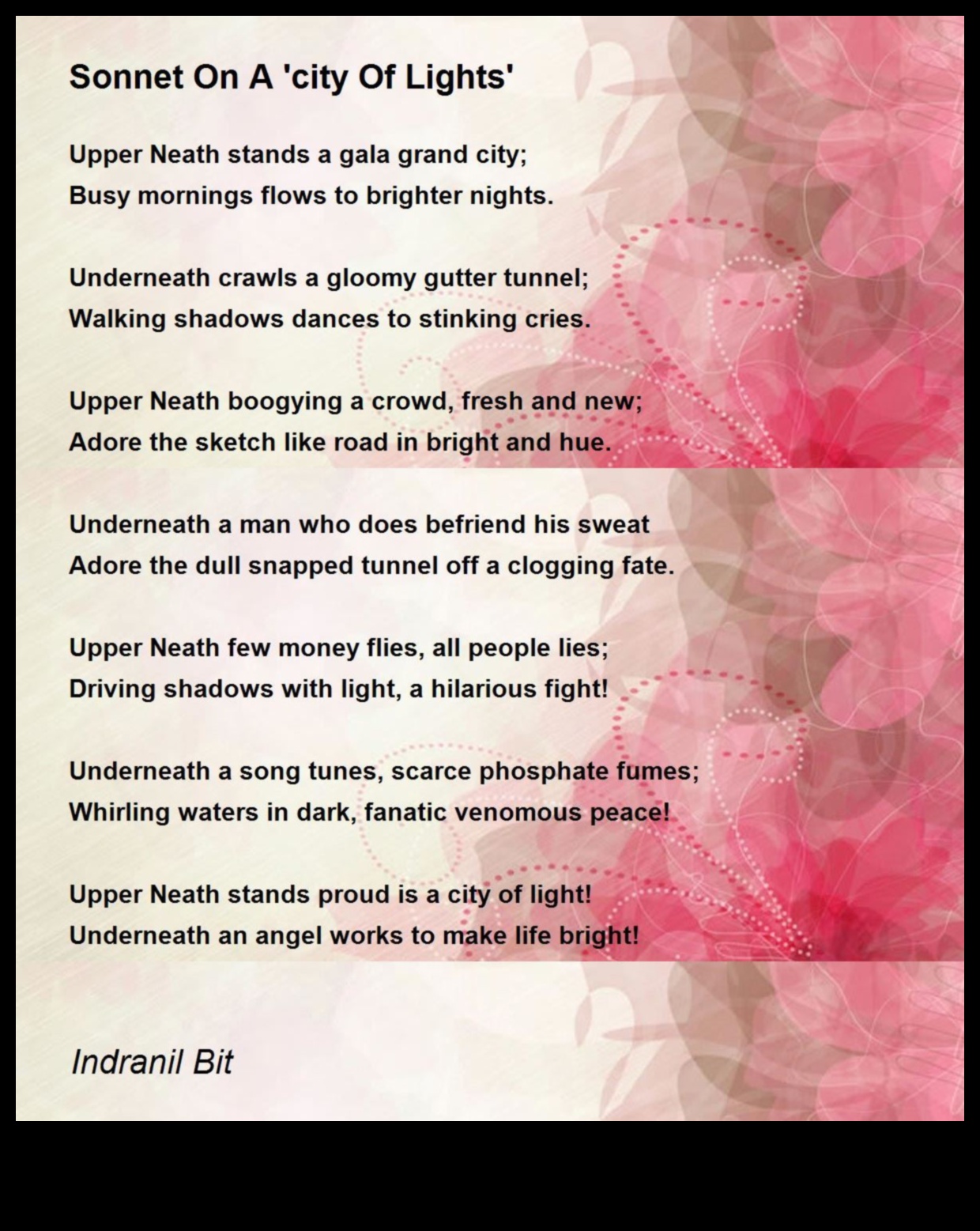 Sightseeing Sonnets: Poetry in the Language of Views